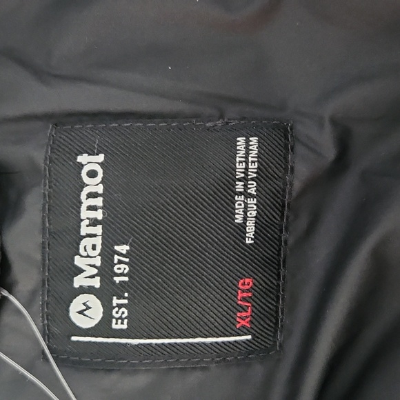 MARMOT XL Men's Guide Down Hoody Winter Puffer Jacket With Hood - Picture 11 of 15